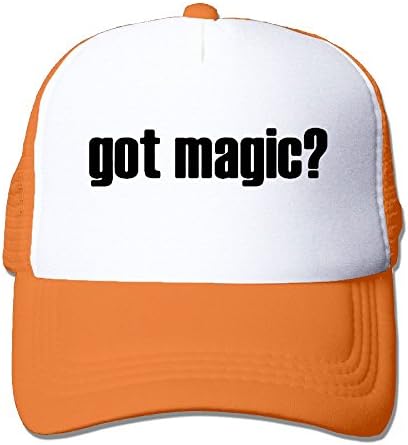 YoupE GOT MAGIC Outdoor Mesh Hat Mountain Climbing Snapback Cap Adjustable Orange