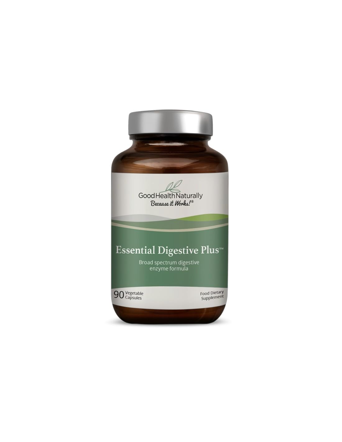 Essential Digestive Plus, Digestive Health Supplement | 90 Vegetable Capsules - Good Health Naturally