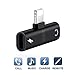 YUEMIDAMY 2 in 1 Compatible Adapter & Splitter for Phone 7/7 Plus / 8/8 Plus/X,DualJack Aux Audio & Charging & Calling & Sync Cable Connector Earphone Charger