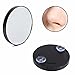 LuckyFine Magnifier Manicare Magnifying Suction Make Up Tweezer Close Up Mirror 10x Magnification