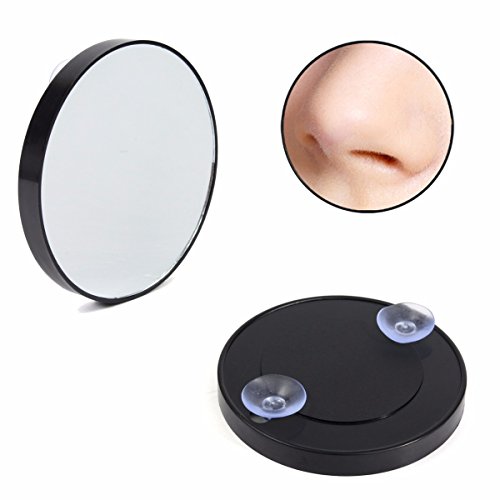 LuckyFine Magnifier Manicare Magnifying Suction Make Up Tweezer Close Up Mirror 10x Magnification LuckyFine Magnifier Manicare Magnifying Suction Make Up Tweezer Close Up Mirror 10x Magnification