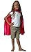 Girls Hot Pink 24" Satin Cape