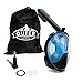 Outer Limits Full Face Snorkel Mask Adult - New 2019 Snorkel Mask Full Face - Panoramic Bubble Design with Longer Snorkels -Snorkle Full Face Mask - Snorkeling Gear - Masks and Snorkel Set Adults