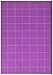 Forever in Time Multicraft Imports ST220 Healing Piercing Mat Gridded Self, Purple