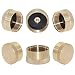 Joyway 6Pcs Solid Brass Refill Propane Bottle Cap Universal for All 1 LB Gas Tank Cylinder Sealed Protect Cap primary