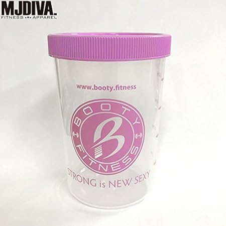 Amazon Booty Fitnessシェイカー Pink プロテインシェイカー 400ml ピンク Booty Fitness シェーカーボトル Amazon Booty Fitnessシェイカー Pink プロテインシェイカー 400ml ピンク Booty Fitness シェーカーボトル