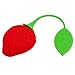 Leegoal Super Cute Fantastic Strawberry Design Silicone Tea Infuser Strainer Teapot Teacup (Red)
