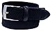 Dockers Men's 1 3/8 in. Braided Canvas Web Belt,Black,36