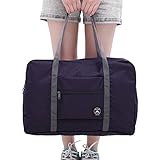 Cocoo Travel Foldable Waterproof Tote Bag Carry Storage Luggage Handbag Navy