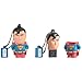 USB stick 16 GB Superman - Original DC Comics 2.0 Flash Drive, Tribe FD031501, clear