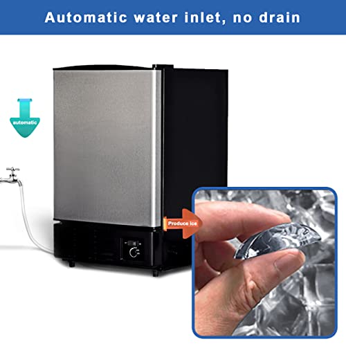 Smad Portable Commercial Ice Maker Under Counter Builtin Ice Maker