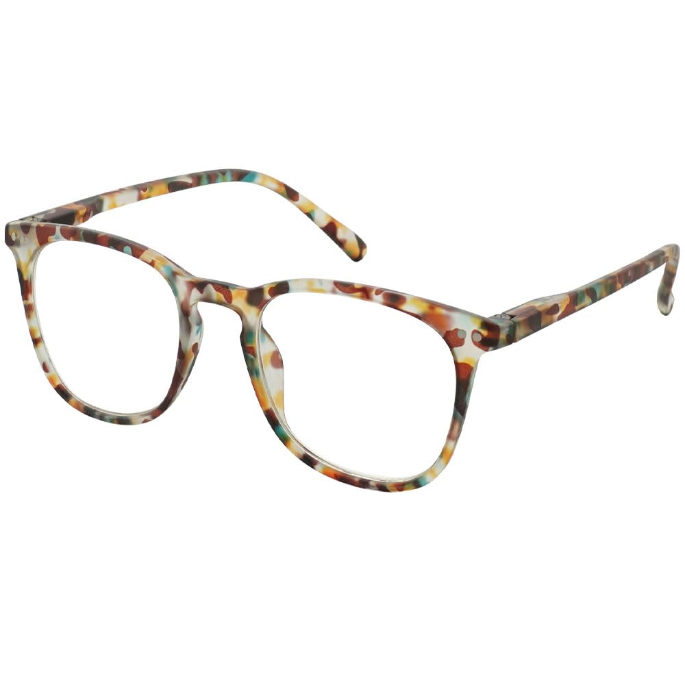 JiSoo Womens Reading Glasses 1.0, Trendy Readers Glasses Women, Lightweight Ladies Magnifying Glasses for Reading, Multicolor — image 1