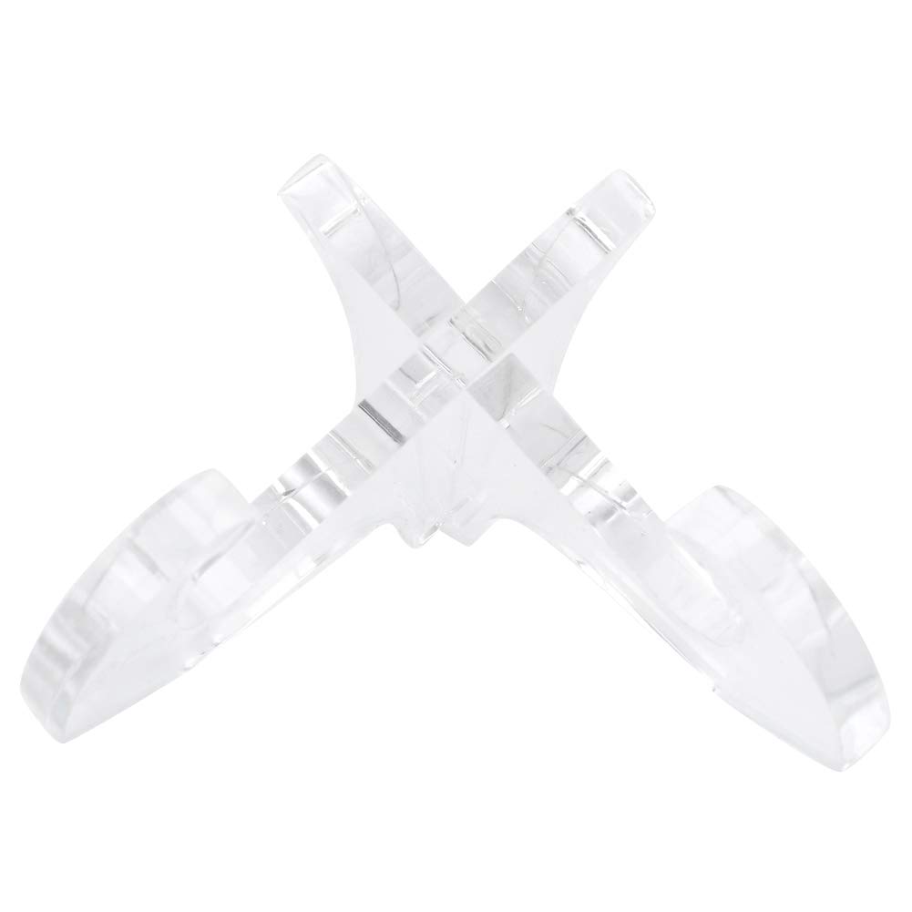 Kalimba Stand Holder,Non‑Slip Detachable Kalimba Stand Kalimba Instrument Accessory(Transparent) Musical Instrument Accessories