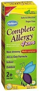 Hyland's Complete Allergy 4 Kids 4 fl oz (118 ml)