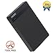 Hard Drive Enclosure,USB 3.0 External Hard Drive Disk Enclosure Case for 9.5mm 7mm 2.5 Inch SATA HDD and SSD,Tool-Free,Transfer Support UASP SATA and Hot Plug (Black)