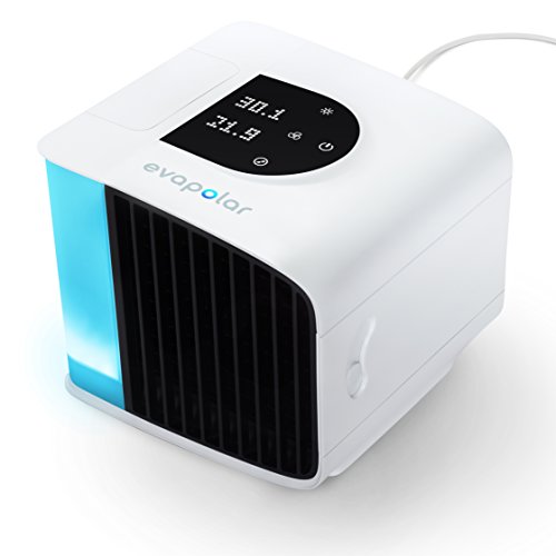 Evapolar EvaSMART Personal Evaporative Air Cooler, Purifier and Humidifier, Portable Air Conditioner EV-3000 with Alexa support - Opaque White