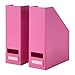 1 X Set of 2 Ikea Tjena Magazine File Organizer Storage Pink