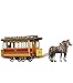 Innovative 3D-Puzzle - HORSE-DRAWN TRAM - Old transport series by Clever Paper