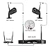 Network Video Security System, UOKOO HD 720P Video Security System with 4 Weatherproof Outdoor/Indoor Bullet IP Cameras, 98ft Night Vision and 1 PC of 4-Chanel Wireless NVR Kit (Black)