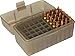 MTM RS-50-10 50 Round Flip-Top Rifle Ammo Box .222 to .222 Mag, USA Made, Green
