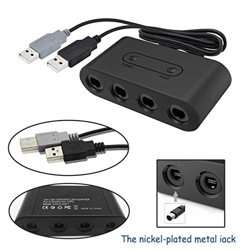 image for Snorain Wii U Gamecube Controller Adapter, Gamecube NGC Controller Ada