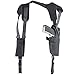 Uncle Mike's Law Enforcement Kodra Nylon Pro-Pak Vertical Shoulder Holster, Black, Right Hand