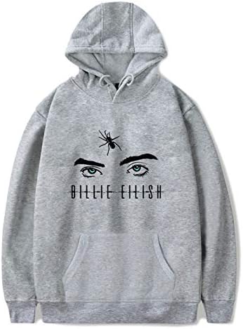 JOTENYO Billie Eilish Hoodie Women's Fashion Pullover Hip Hop Street Sweatshirt for Fan Support