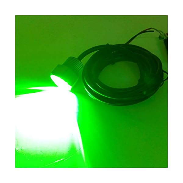 Amarine-Green-Cree-LED-Boat-Drain-Plug-Underwater-Light-3X3W-Garber-fishing-Swimming-Diving-12-NPT-Green