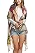 Zeagoo Womens Fall Floral Batwing Sleeve Beach Loose Blouse Tunic Tops (One Size, Purple Floral)