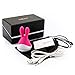 Rabbit Vibrating Massager - 10 Modes Dual Motors Stimulation G-spot Vibrator - Powerful Vibrations Sex Toy - Best for Women or Couples (Rose)