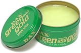 DAX Green and Gold Hair Wax for Thick Hair Strong Hold Styling Sculpting 3.4 oz view 2