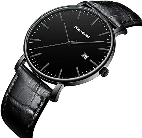 Youwen Rainbow/Gray Stripe Nylon/Leather Band Analog Quartz Men Watch Canvas/Brown Genuine Leather Strap Women Watches with Calendar