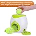 Pet Interactive Toys Dogs Puzzle Food Dispenser Tennis Ball Throwing Fetch Machine FDA Cat Reward Toy Game Animal Training Tool Pets Slow Feeder Bowl