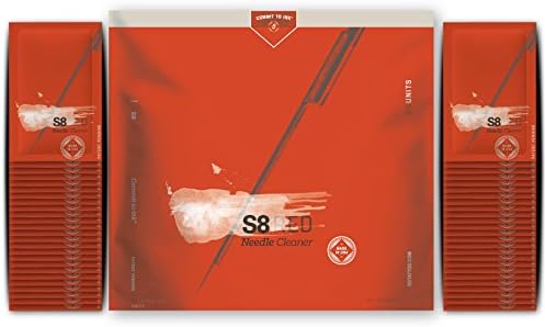 S8 RED Series Needle Cleaner - 50 Packs
