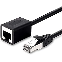 Ruaeoda Ethernet Extension Cable 25 Ft, Shielded
