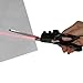 New Laser Guided Fabric Scissors Cuts Fast Straight Professional Straight Easy