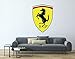 West Mountain Inc Ferrari Logo Wall Decal Sticker (Large: 24