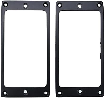 MKChung Pickup Metal Frame, 1Pair Electric Guitar Double Coil Pickup Metal Frame Bracket 4X4