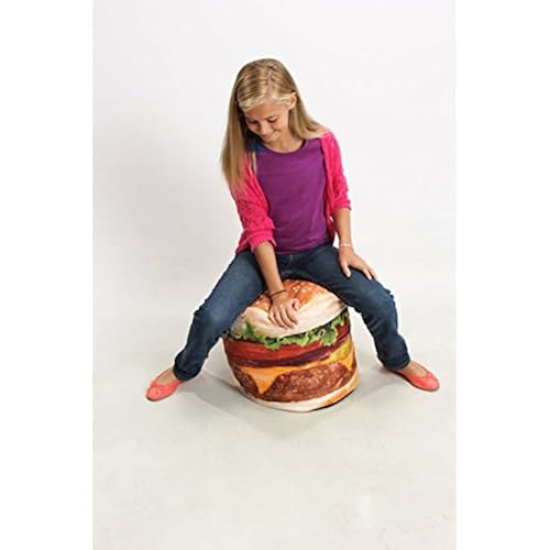 Wow! Works Hamburger Junior Beanbag Chair (86813J) Home & Kitchen, Furniture, Kids' Furniture, Chairs & Seats, Bean Bags
