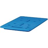 Cambro Polypropylene Plate Ice Blue 53 x 32.5 x 3 cm | Fits front and top-loading food transport carriers to safely extend cold holding times during catering events.