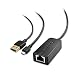 Cable Matters Micro USB to Ethernet Adapter Up to 480Mbps for Streaming Sticks Including Chromecast, Google Home Mini and More - Not Compatible with Roku Express