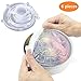 LetGoShop Silicone Stretch Lids Reusable Food and Bowl Covers Fruit and Vegetable Fresh-keeping Cover Complete Replacement of Plastic Wrap primary