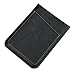 aubaddy Double Pouch Leather Sleeve Bag Slim Travel Case for iPad Mini/Mini 2/Mini 3/Mini 4 (Black)