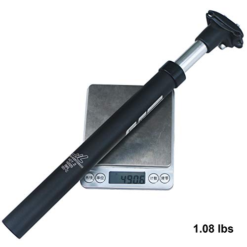 GANOPPER 27.2 Bike Suspension Seatpost Bicycle Seat Post 27.2 mm Alloy Aluminum Bike Seatpost