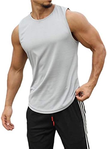 タンクトップ メンズ ランニングウエア トレーニングウエア スポーツウエア インナー ノースリーブ 袖なし 速乾 伸縮性 吸 汗 ランニング 運動 ジム ヨガ タンク 筋トレ ダイエット 部屋着