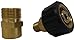 Ultimate Washer UW16-PW4DCF Pressure Washer Screw Nipple, M22 x 1/4-Inch Connectors for Hose, Gun and Spray Wands
