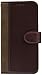 ACEABOVE Galaxy S6 Book Cover Case Leather Wallet cover with Hand Strap - (Chest Nut)
