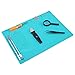 Eachway 13.4 x 9.1 inch Heat Insulation Silicone Pad Desk Mat Maintenance Platform BGA Soldering Repair Station with Scale Ruler Repair Mat