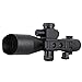 Beileshi 3-in-1 Useful 2.5-10x40 Tactical Rifle Scope Dual Illuminated Mil-dot with Red Laser w/ Rail Mount & 4 Reticle Green / Red Dot Sight