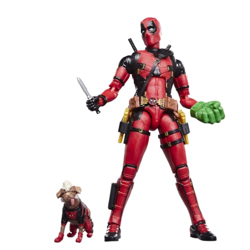 Marvel Legends Series, Dogpool y Deadpool, Deadpool & Wolverine de Marvel Studios, Figuras coleccionables a Escala de 15 cm inspiradas en la película